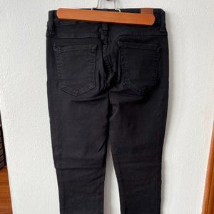 Fran Denim - Sarah - Mid rise skinny jean - 30" inseam - Black - Size 26